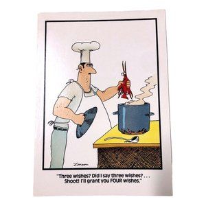 Far Side Vintage GREETING CARD Circa 1982-1984 Brand New ORIGINAL Collectible